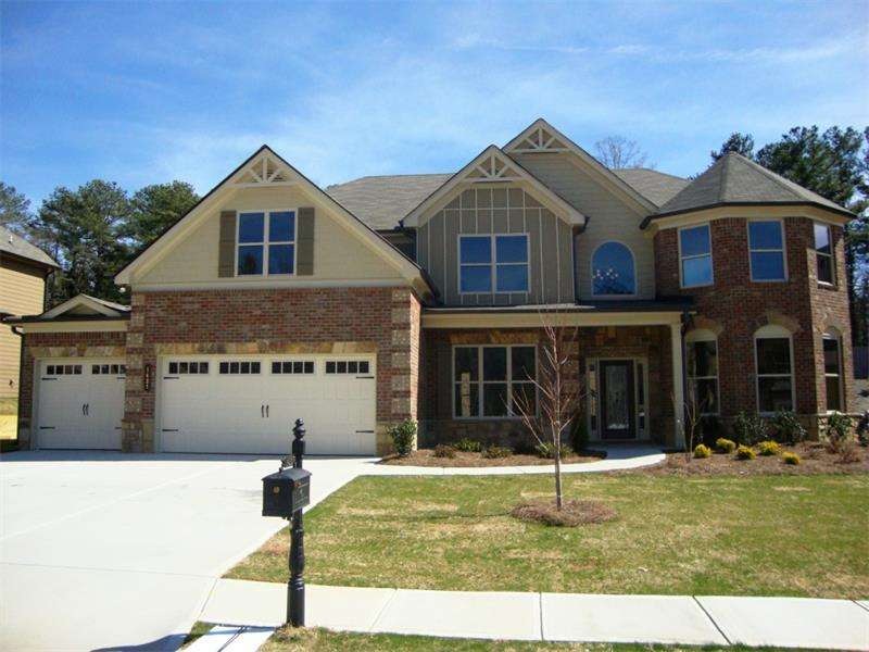 Charleston Plan 5/4 with 3-car garage and Media ro