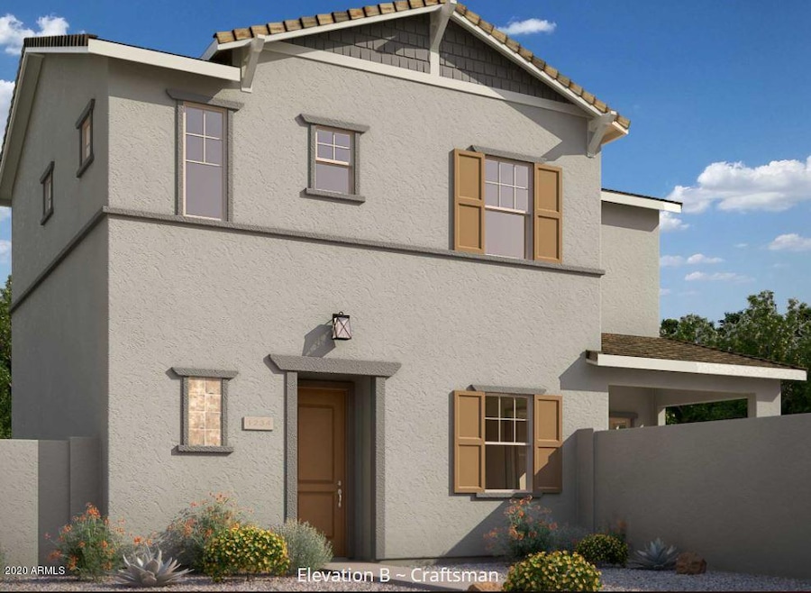 CRP 52 Elevation B - Craftsman