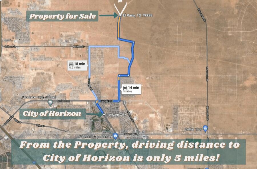 TBD Tbd 4 Horizon City Estates, El Paso, TX 79928 - photo 1