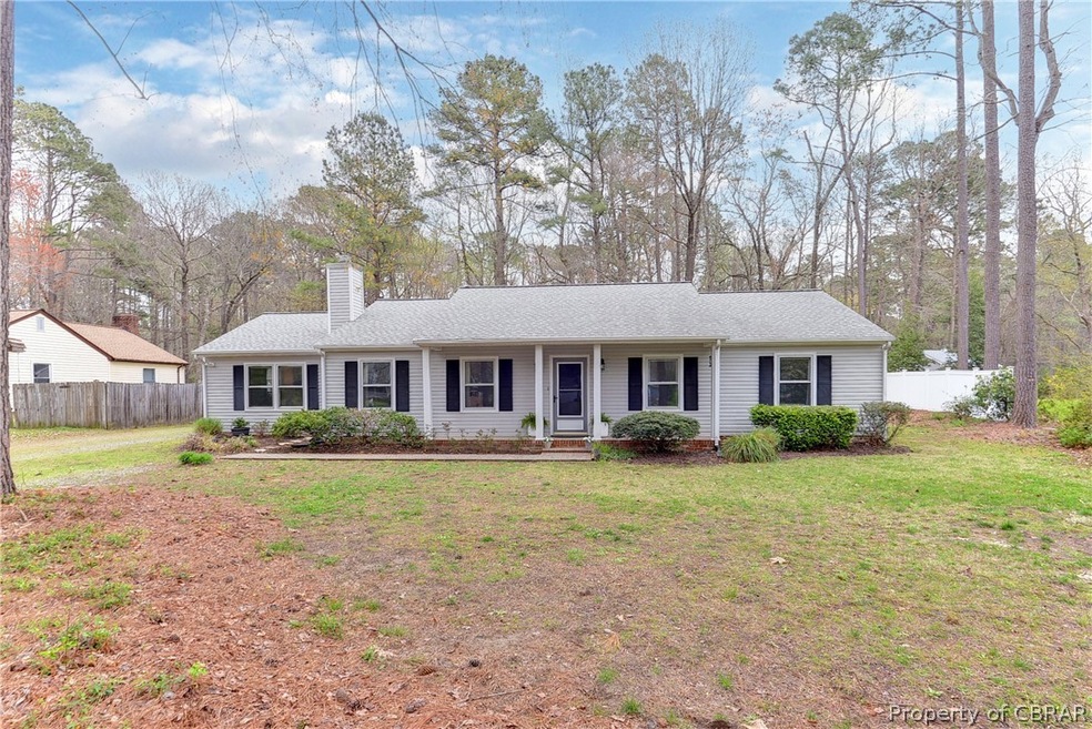 Peaceful lot with large porch and space for a gard