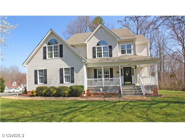 Exterior Front - Half acre lot with beautiful land