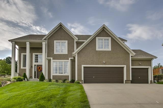 Impressive curb appeal. Stunning home