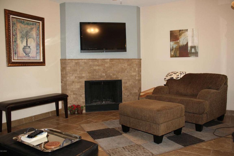 Living Room fireplace