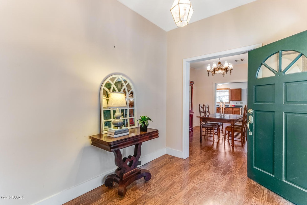 entry foyer leads to dining
