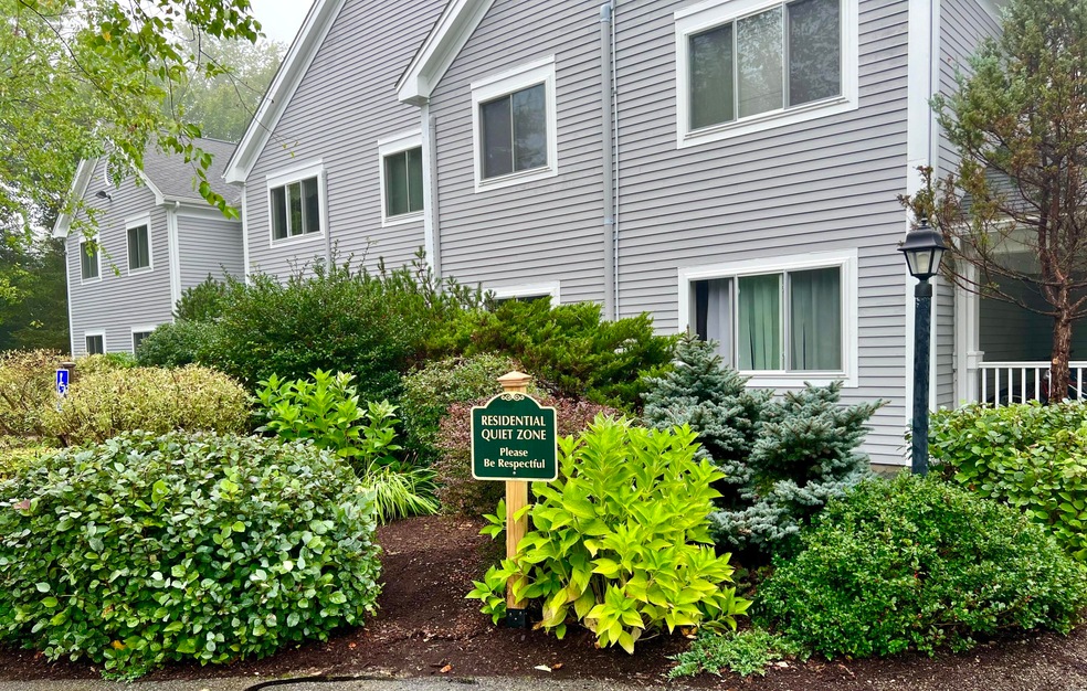 Exterior front of condo building