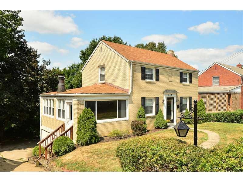 Exterior Front. Welcome Home to 232 Old Clairton R