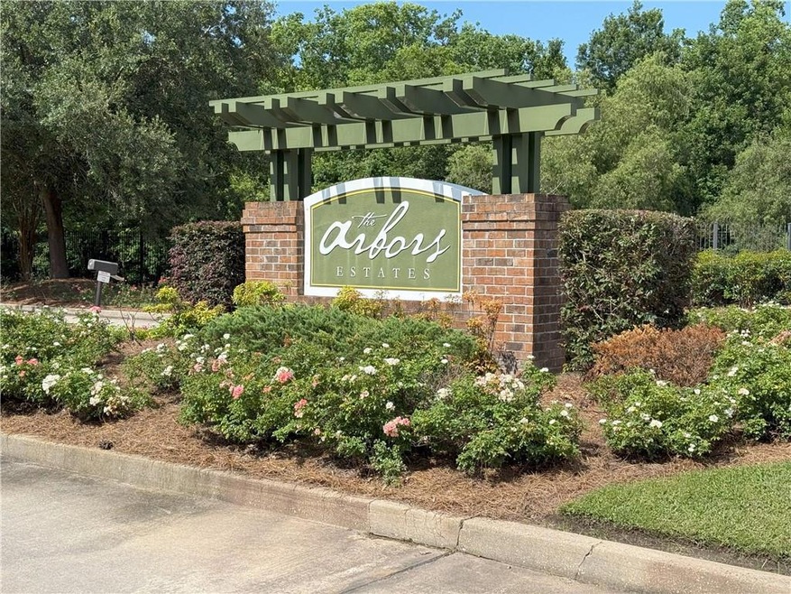 Entrance to Arbors Estates.