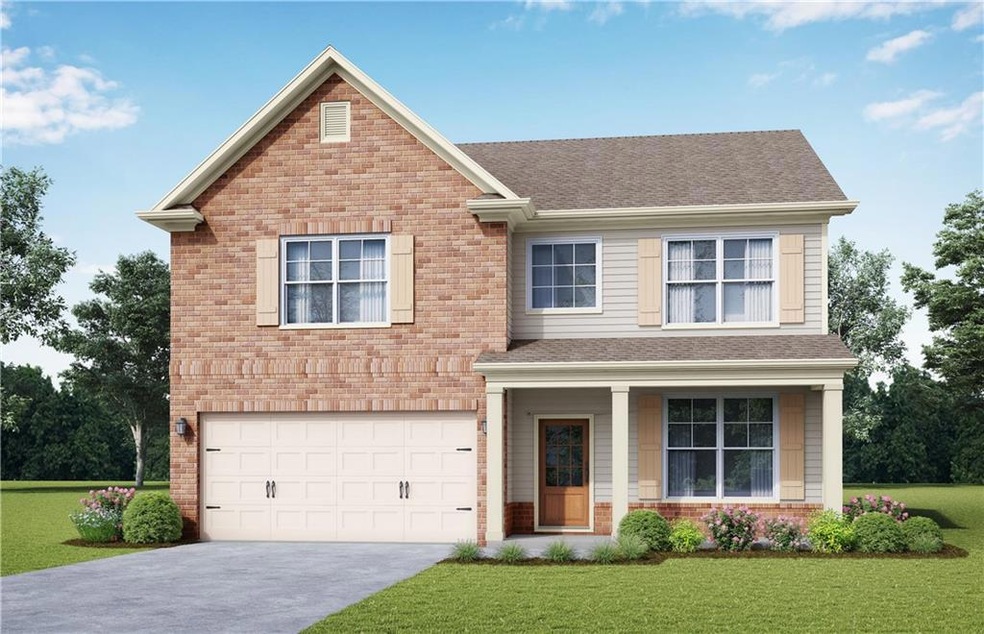 View of front of home featuring a front yard and a
