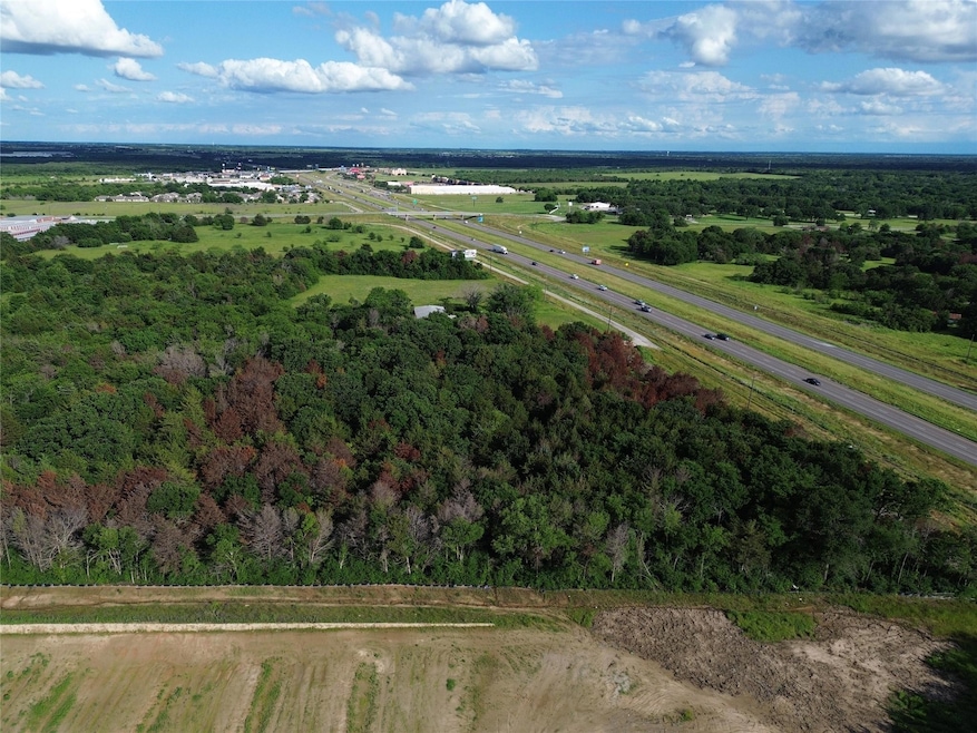 Bird's eye view with a rural view