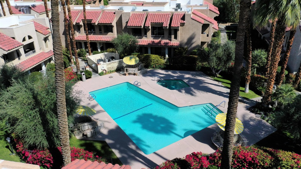 Pool Spa Aerial