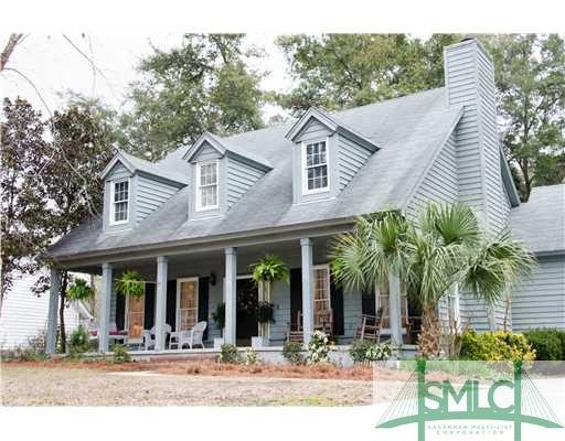 Exterior Front. Beautiful low country home with la