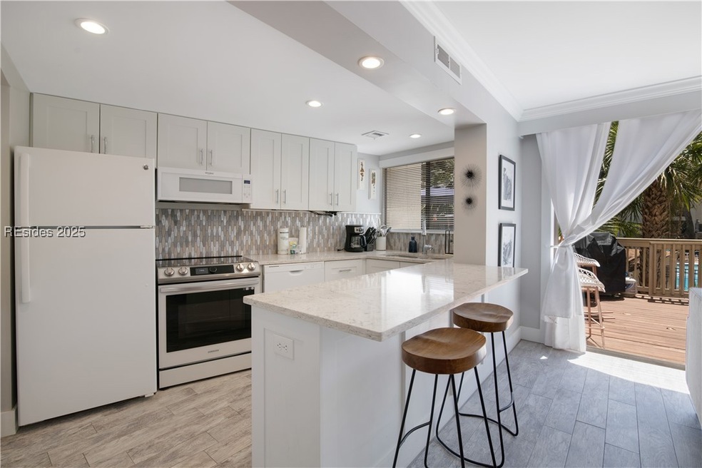 Renovated kitchen
