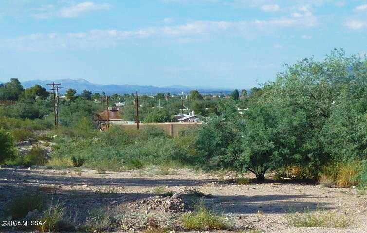 Looking at the lot from the Street