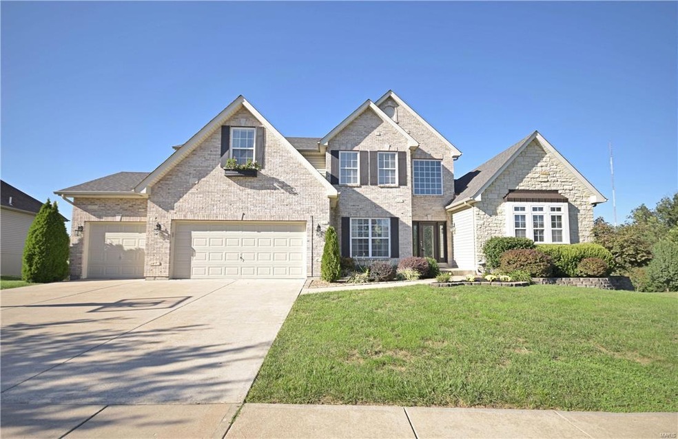 Front of home at 1201 Hickory Hollow Lane
