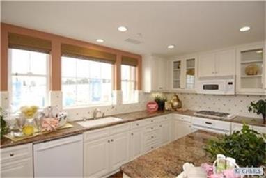 Large Kitchen, as shown in model