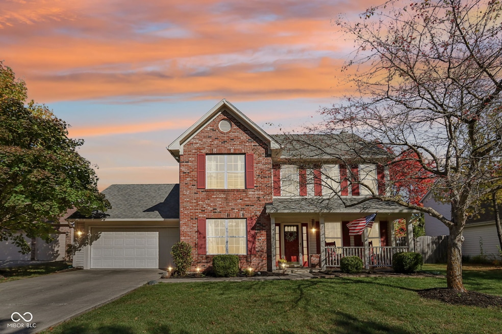Welcome to 9887 Cranberry Circle in Fishers offering stunning backyard, 4 bedrooms, 2 1/2 bathrooms with fabulous neighborhood amenities