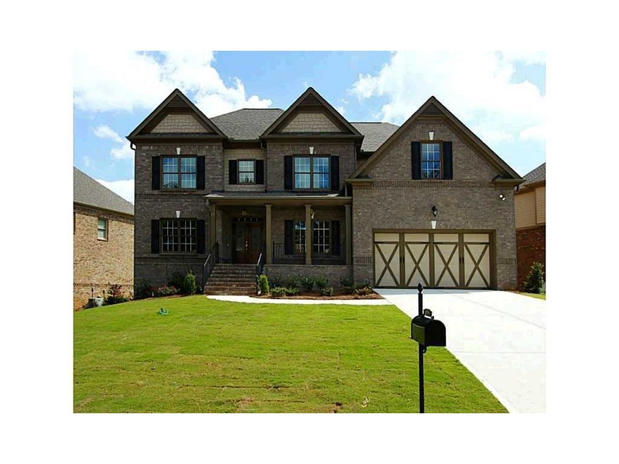 Exterior Front. Photos are another home, same plan