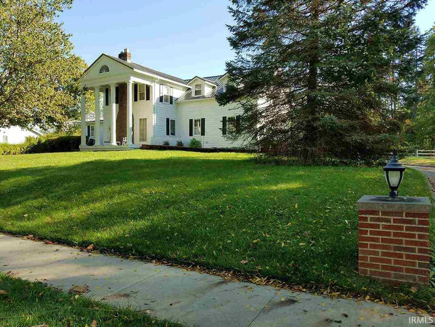 Front of home and yard.