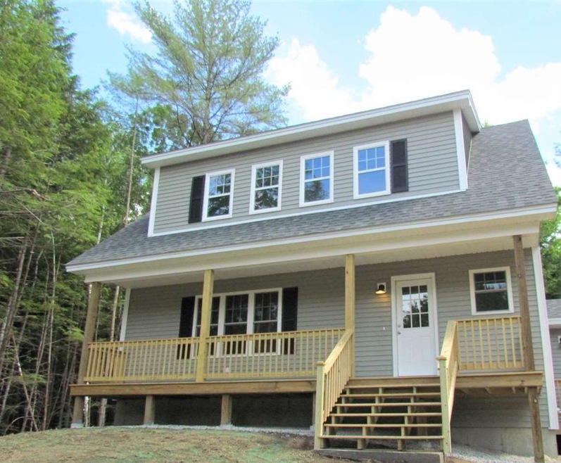 3 bedroom dormered cape to be built. Photos are of