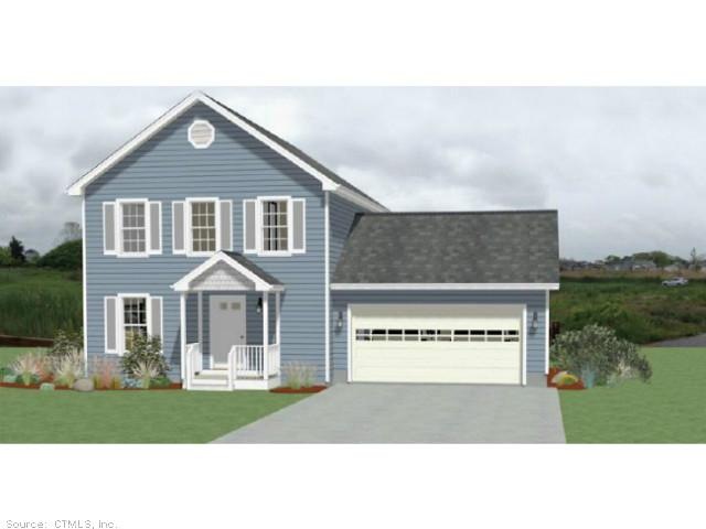 Exterior Front. 3 bedroom, 2.5 bath, new construct