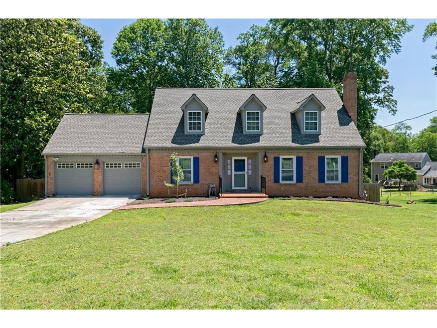 Beautiful brick home near Marietta Square
