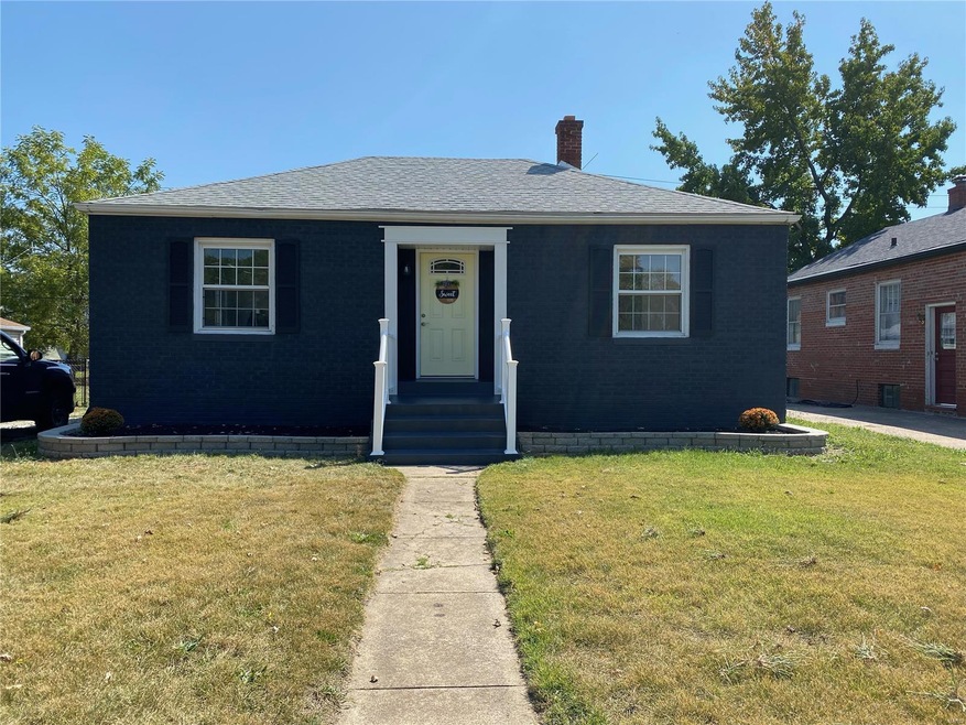 Front - New paint and handrail.