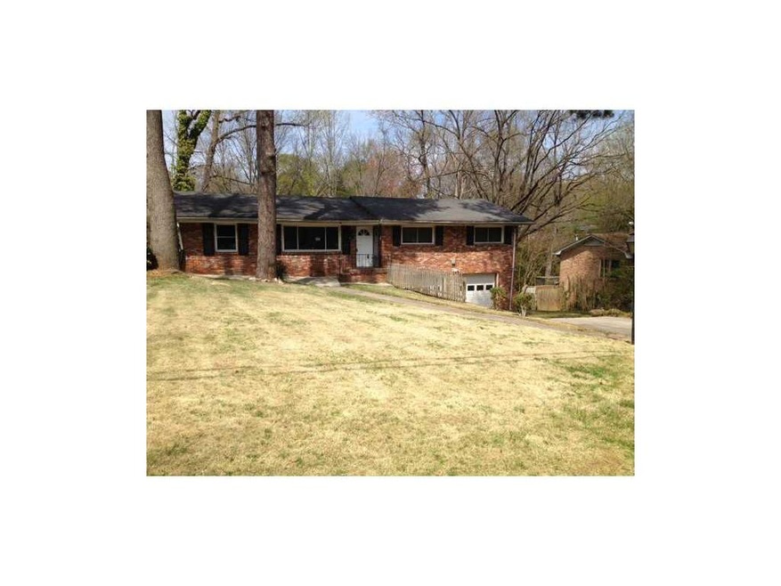 Exterior Front. Lovely brick ranch