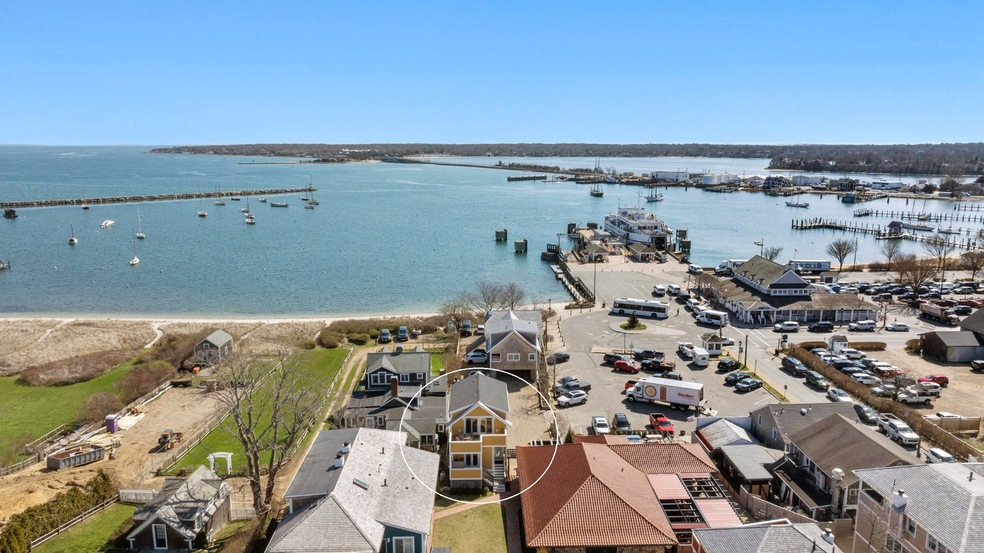 Waterview condo with association beach on Vineyard Haven harbor