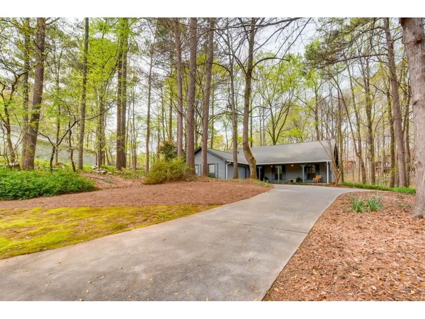 Unique contemporary home located in Peachtree Corn