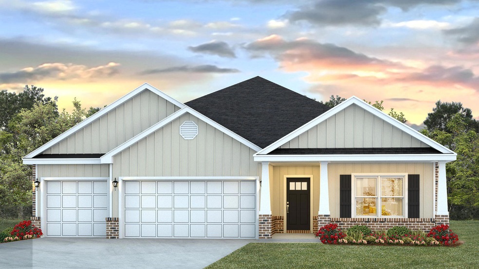 Destin plan exterior rendering