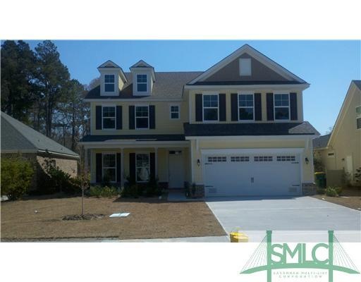 Exterior Front. Beautiful Hardie Siding with Brick
