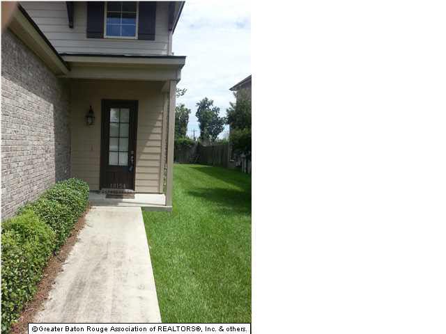 Convenient end townhome for extra privacy.