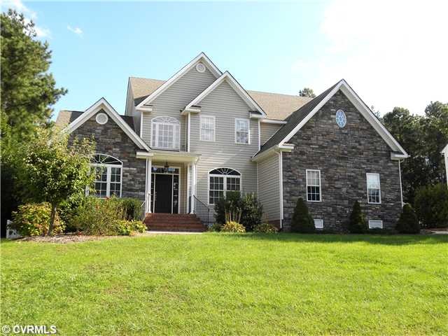 Exterior Front - 14231 Beachmere Dr.  stone accent