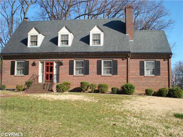 Exterior Front - Corner lot, brick and slate, grea