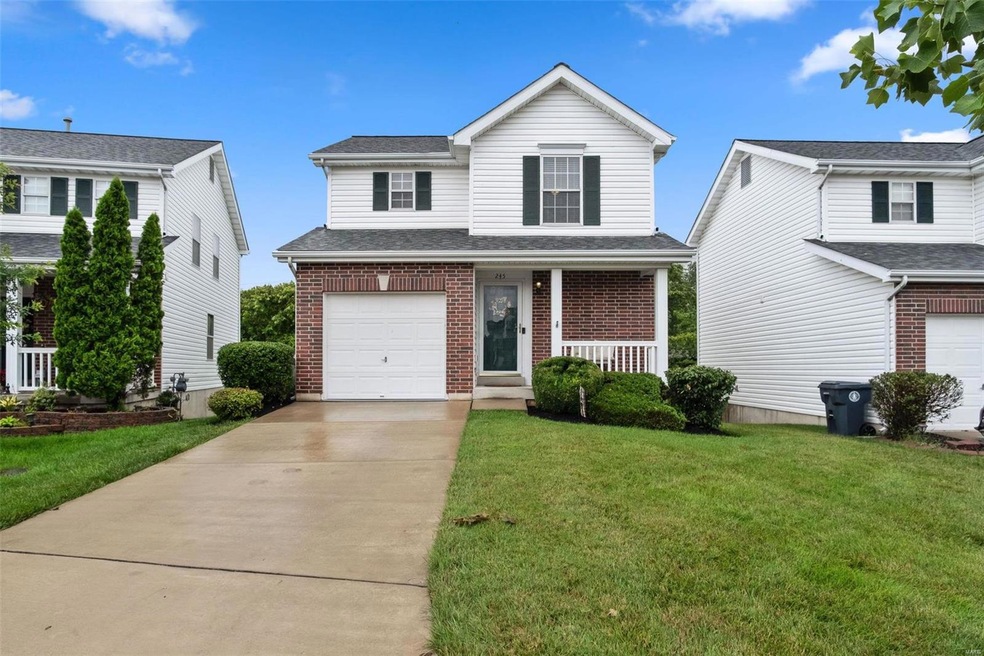 Low-maintenance 2-story backing to trees!  HOA cov