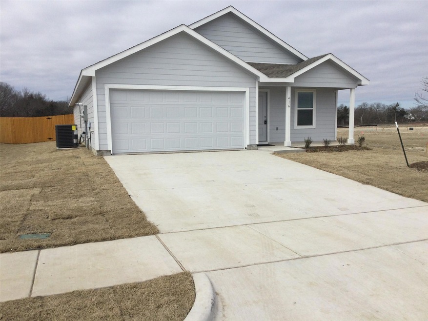 New construction, 4BR, 2BA comes with refrigerator, washer/dryer and blinds.
