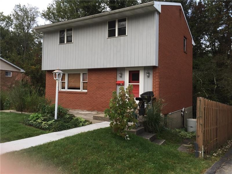 Three bedroom 1 1/2 bath 2 story