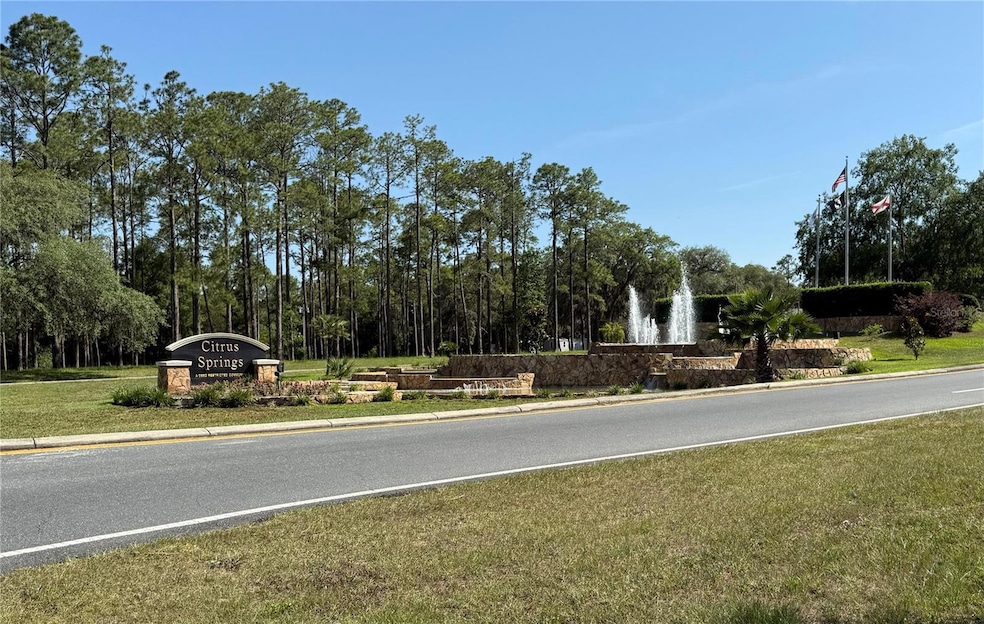 Citrus Springs Entrance