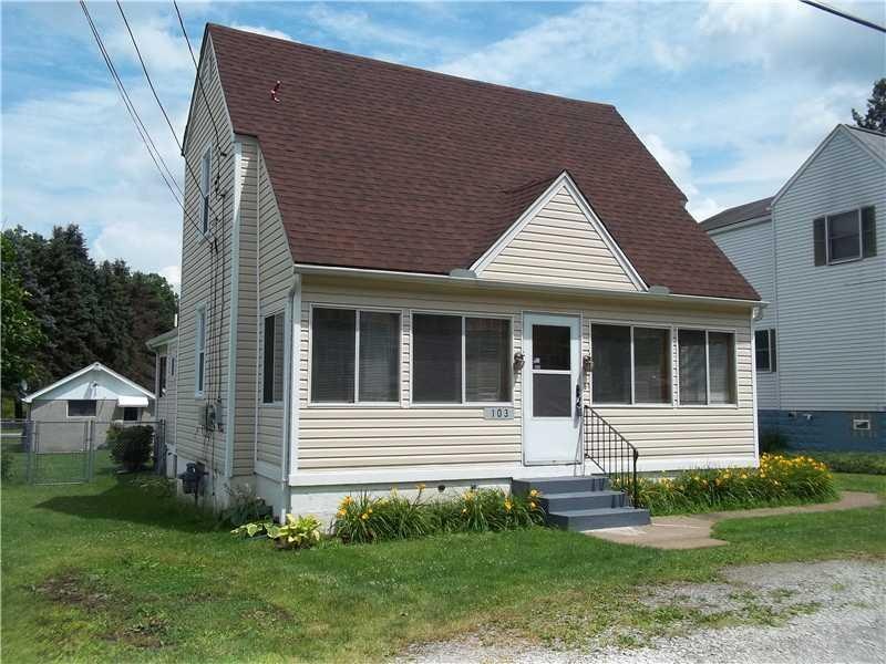 Exterior Front. Cute 3BR home. First floor master.