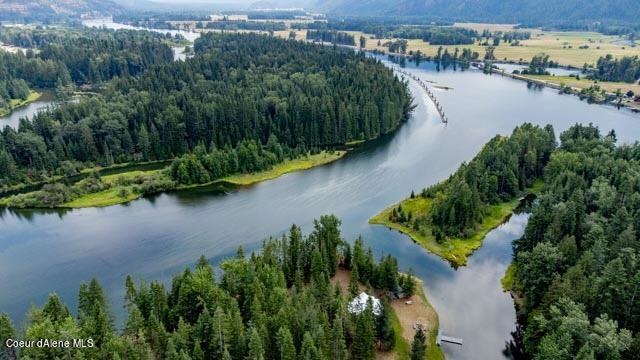 River crossing to cabin