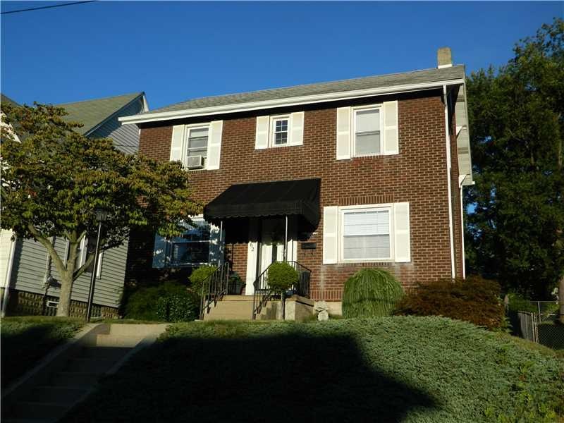 Exterior Front. Beautiful Two Story Brick Home.  G