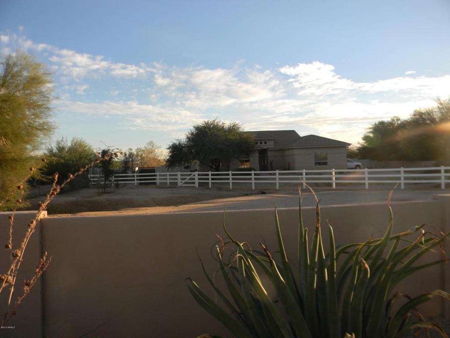 View from your private driveway