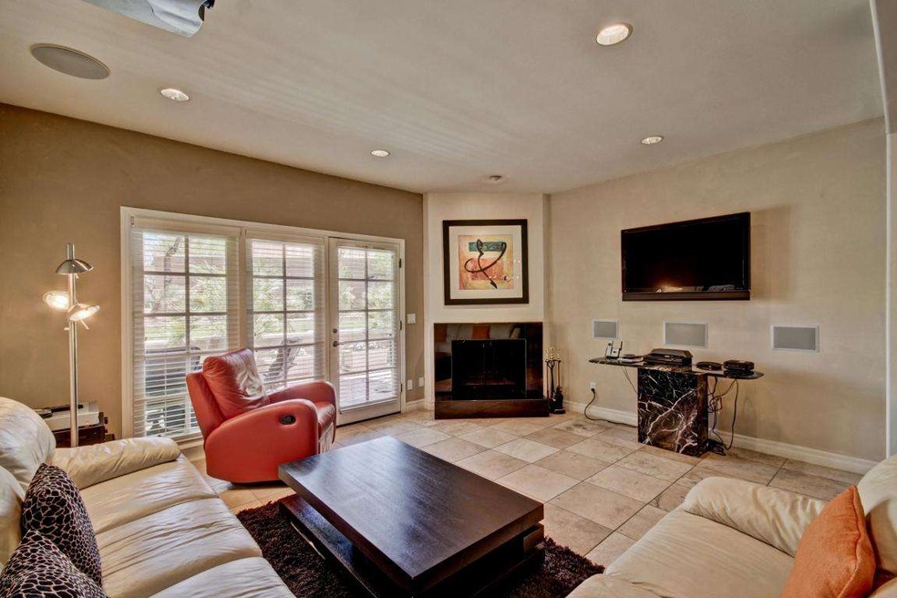 Living Room and Fireplace
