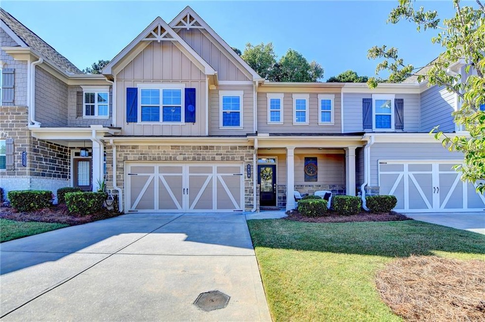 Lots of curb appeal. Enjoy afternoons on the cover