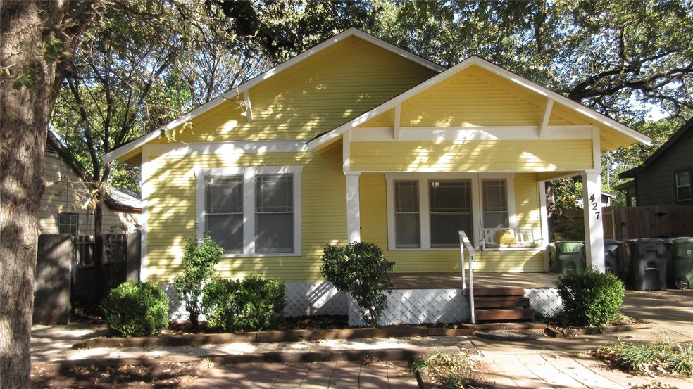 View of front of home with a porch