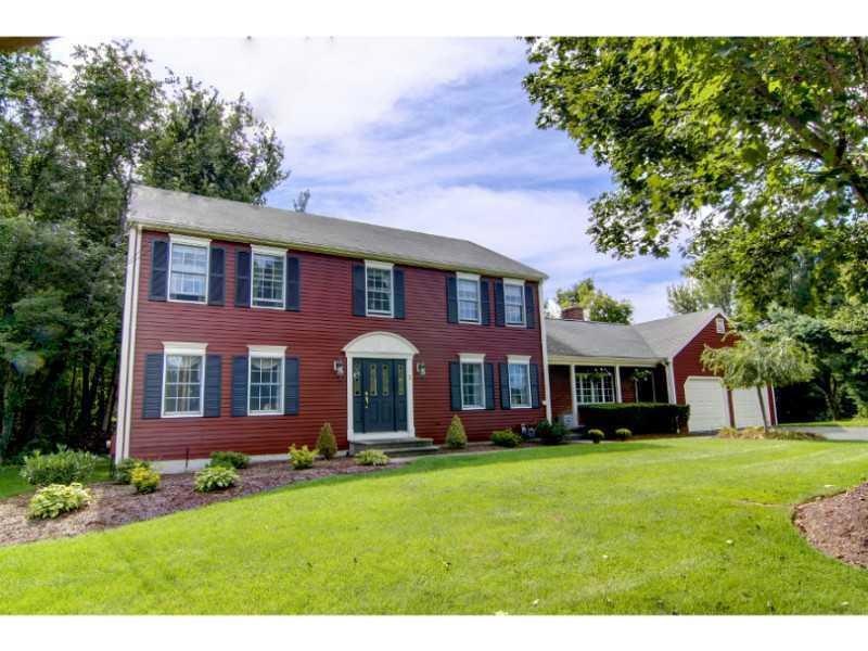 Exterior Front. Charming Colonial with covered por