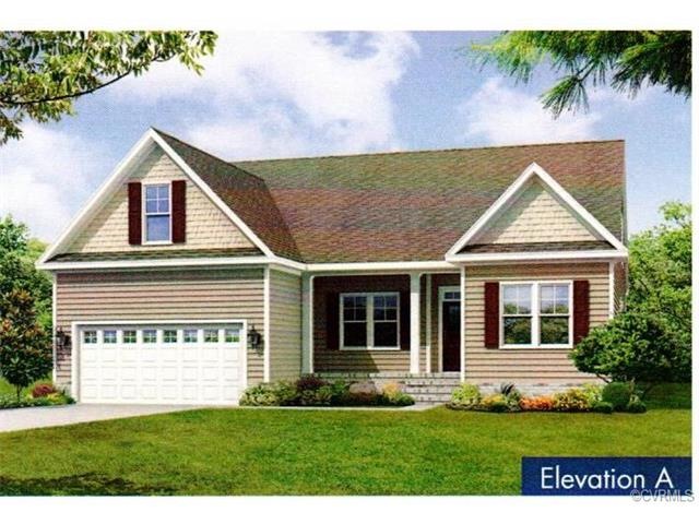 The home being built will have a brick crawl space