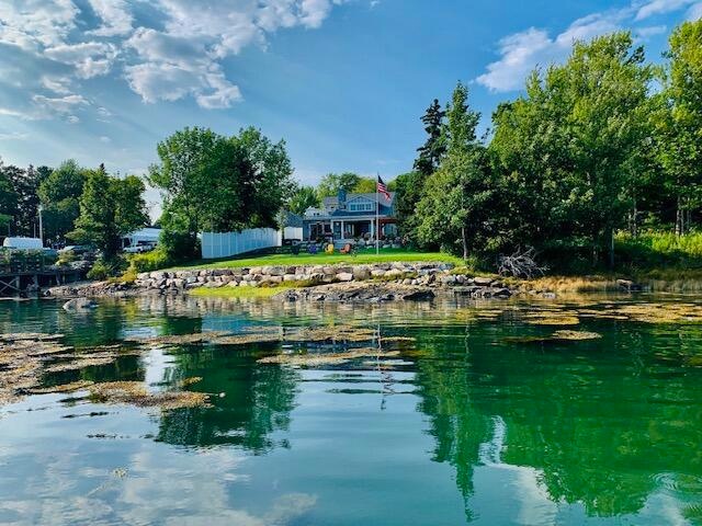 132 Clark Point Rd. from water