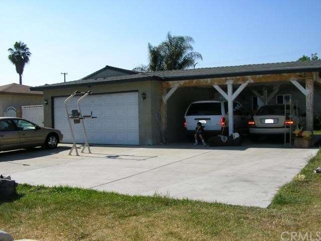 front of property
