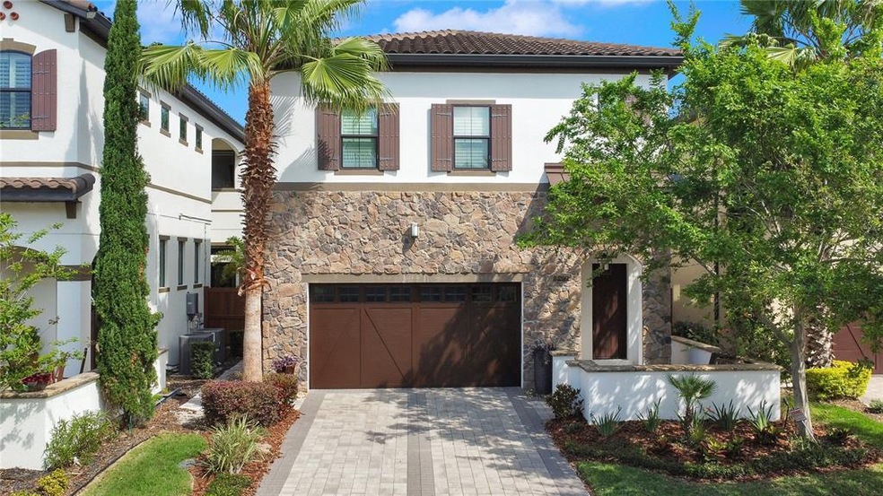 Largest model in Dellagio with  stone front upgrad